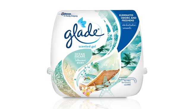 SC Johnson Glade Ocean Escape Scented Gel